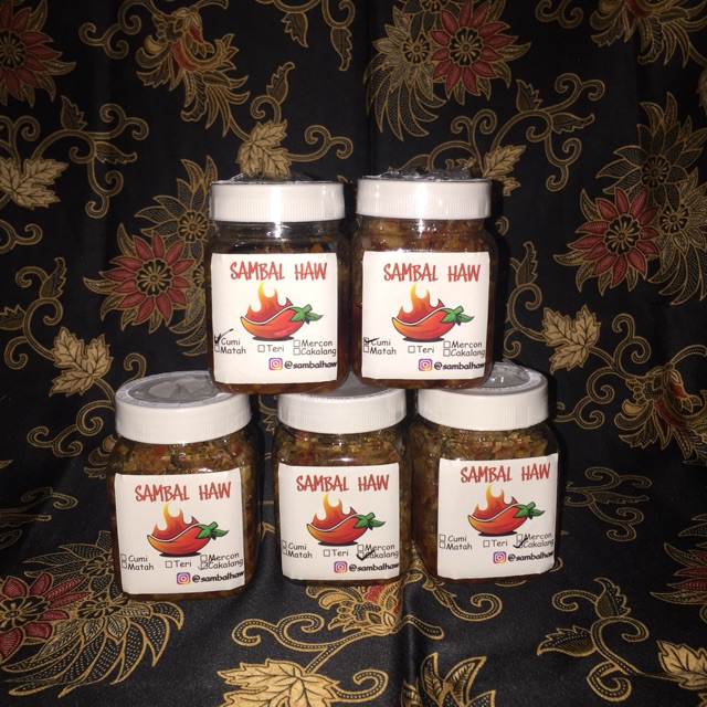 

Sambal Teri by SambalHaw uk 200ml