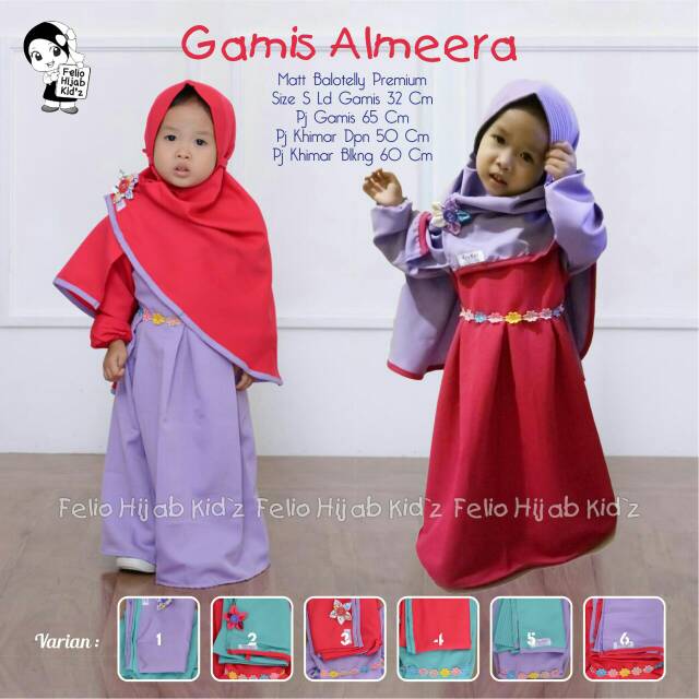 Almeera Gamis Kids