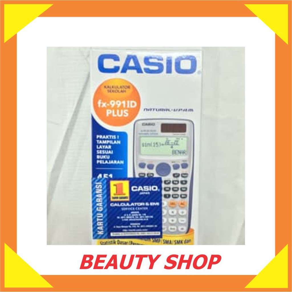 

A467 Kalkulator Casio Scientific FX-991ID Plus Baru FX-991 ID Plus Pelajar 1M