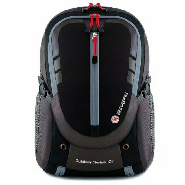 Tas ransel pria gearbag outdoor / TAS RANSEL ORIGINAL GEAR BAG OUTDOOR SERIES 2 - Red Gear Bag