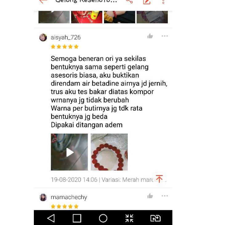 Koleksi Terbaru.. Gelang Kesehatan Giok Import Merah Maroon Asli Batu Bukan Opsidian Free Kotak Gela