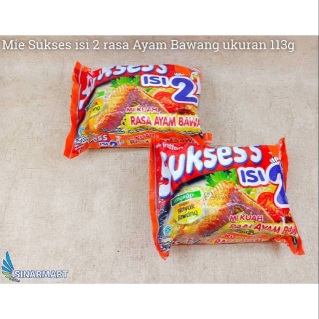 

MIE SUKSES ISI 2 RASA AYAM BAWANG