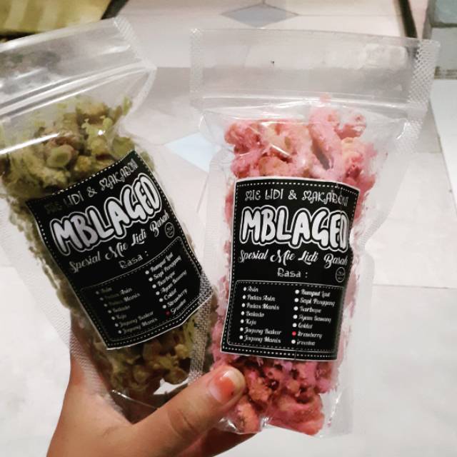 

Makaroni Mblaged rasa gurih dan manis