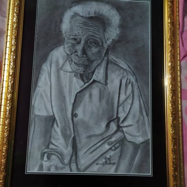 

Lukis wajah hitam putih