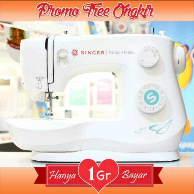 SINGER 3337 Fashionmate Mesin Jahit Portable