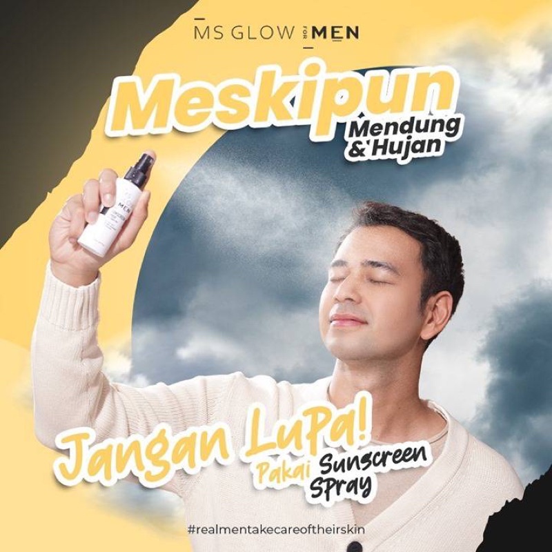 Ms Glow For Men Skincare Perawatan Wajah Pria | Ms Glow For Men Paket Basic Complete