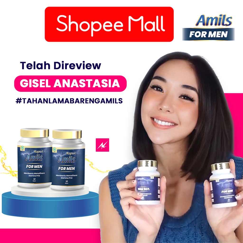 Amils For Men Kapsul 3 Botol Kapsul Menambah Stamina Meningkatkan
Kualitas