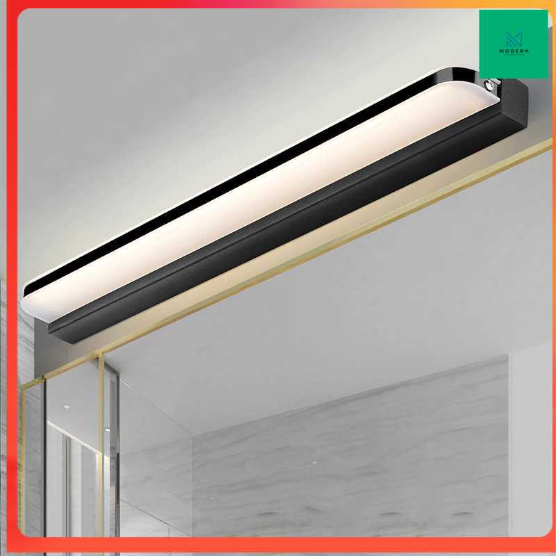 TD - CGH JUSHENG Lampu Cermin LED Wall Light Frame Hitam Cool White - 5960-R