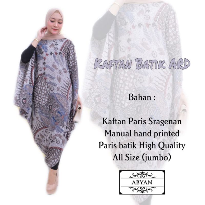 KAFTAN BATIK MODERN / KAFTAN BATIK KONDANGAN PREMIUM / BAJU BATIK KAFTAN / BATIK SOLO / BATIK KONDAN