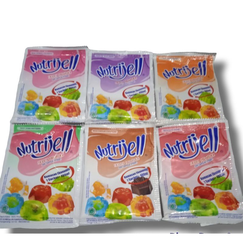 

Nutrijell Buah Nutrijell Coklat Nutrijel 10 gr Jelly Powder Kemasan Ekonomis