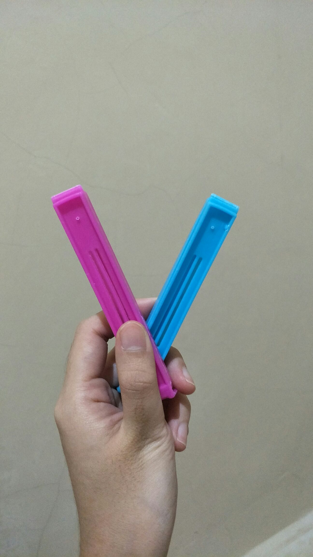 Segel Penjepit Kemasan Plastik Jepit Kantong Makanan Klip Seal Sealer Perekat Snack Kue Roti