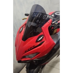 Windshield VISOR Jenong HONDA CBR K45R 2021 Visor 150r All New Facelift bening smoke karbon