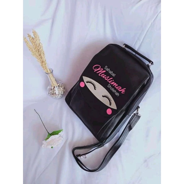Tas Wanita Original Tas Muslimah Ransel Selempang