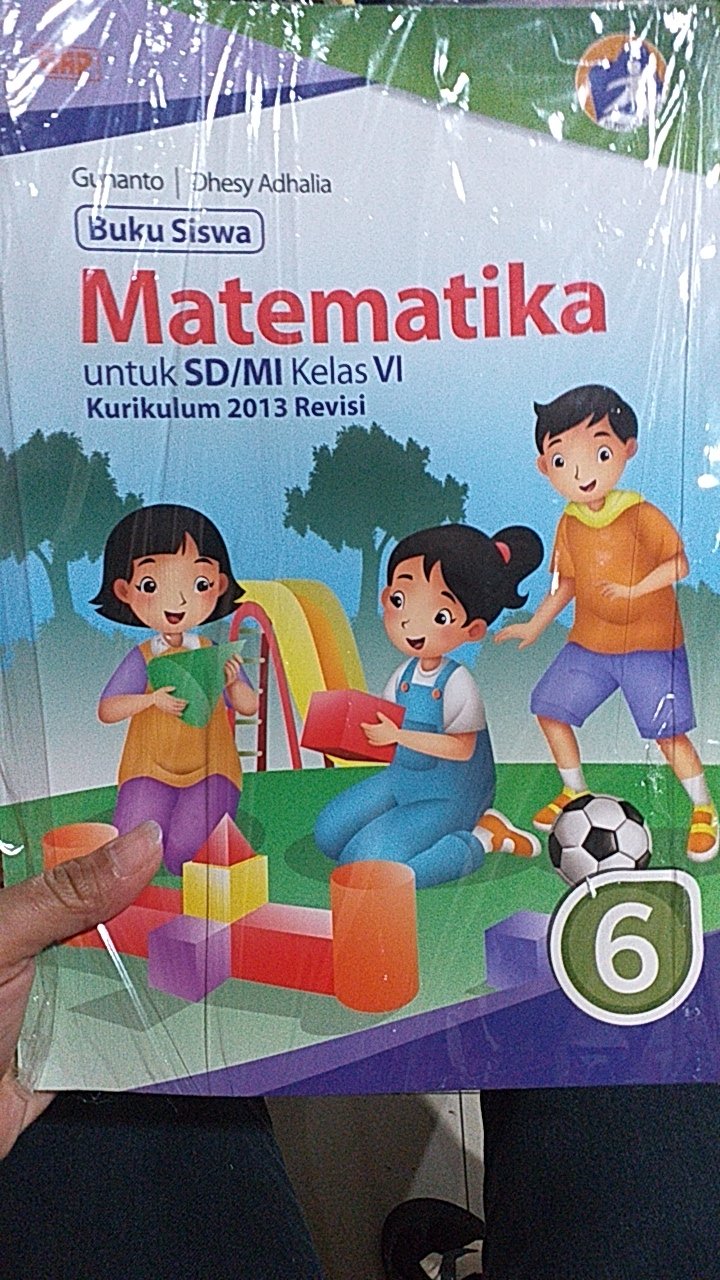 Buku Siswa Matematika Sd Mi Kelas 6 Erlangga Gap K13 Gunanto Dhesy Adhalia Shopee Indonesia