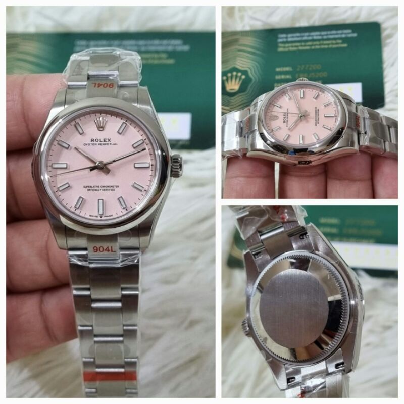 JAM TANGAN WANITA ROLEX OYSTER AUTOMATIC SWISS PREMIUM