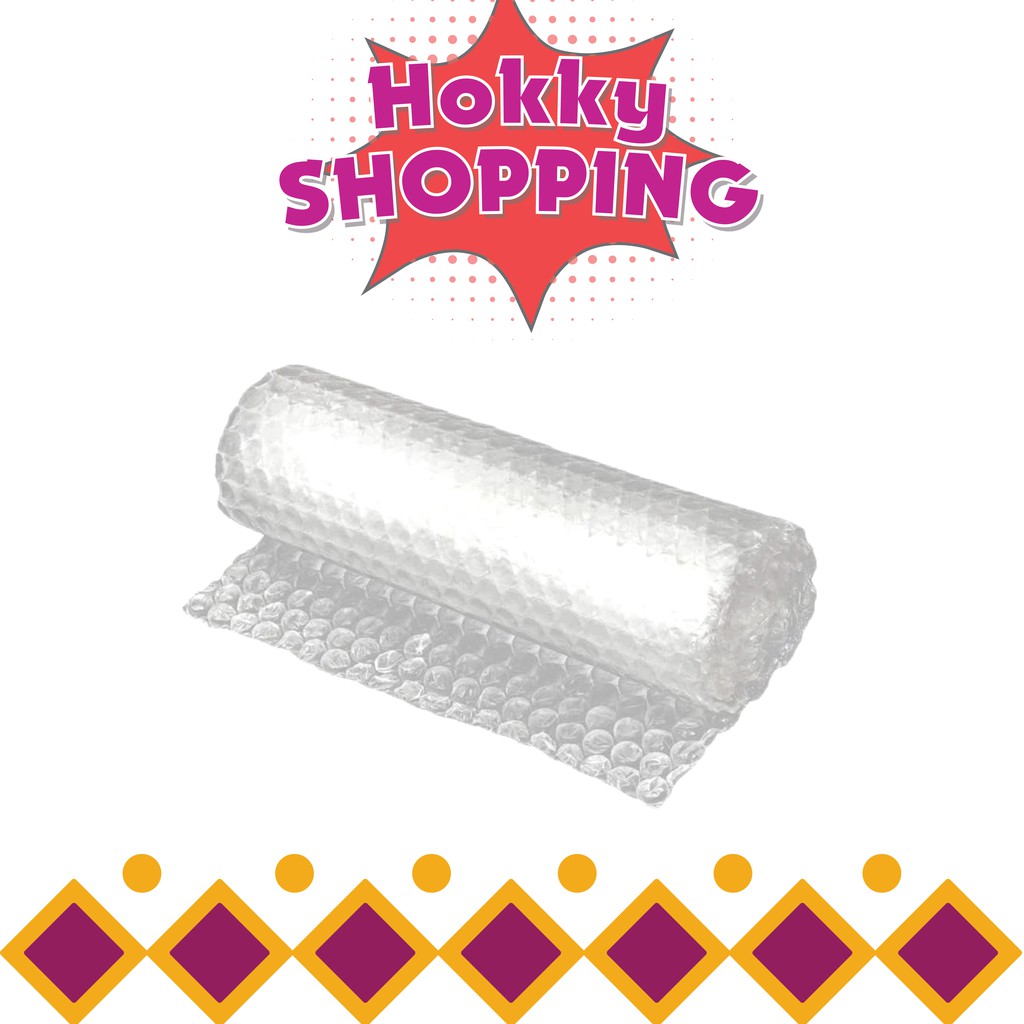 

BUBBLE WRAP - TAMBAHAN PACKING AGAR BARANG LEBIH AMAN