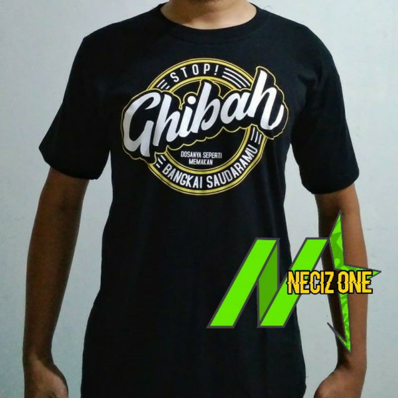 KAOS STOP GHIBAH/KAOS KEKINIAN