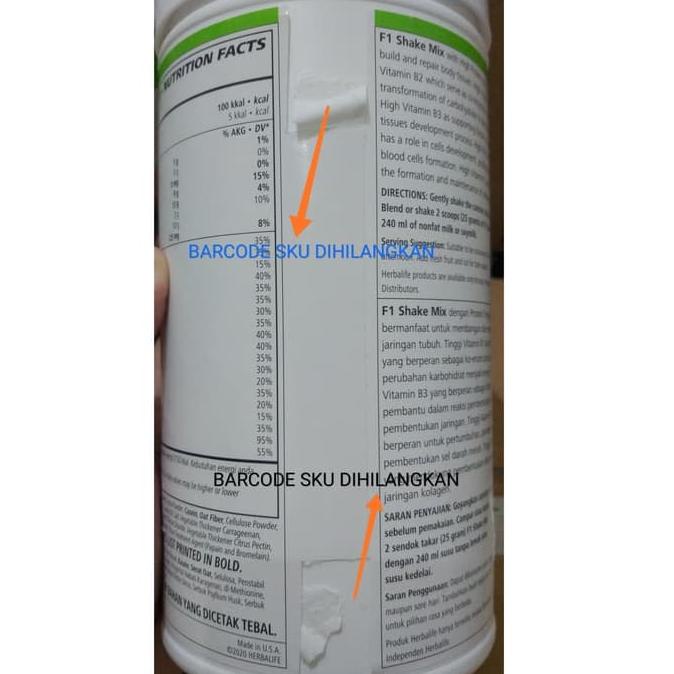 [KODE PRODUK Y9BOP8736] HERBALIFE SHAKE ORIGINAL HERBALLIFE DI ( SHAKE COOKIES N CREAM ) BESTSELLER 