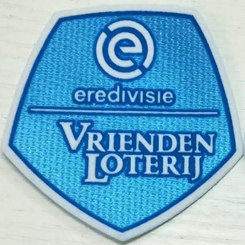 Patch Eredivisie VRIENDEN LOTERIJ Blue Biru 2021 2022 Terbaru Liga Belanda