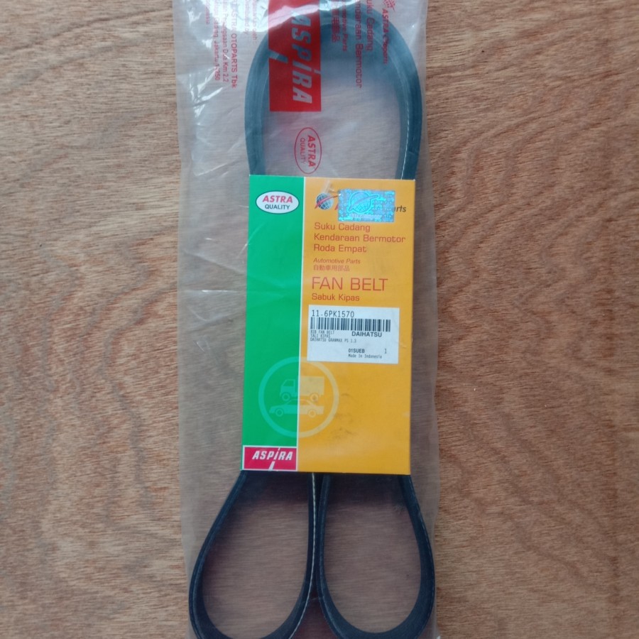 tali kipas, fanbelt mobil daihatsu granmax 1.3 (6PK1570)