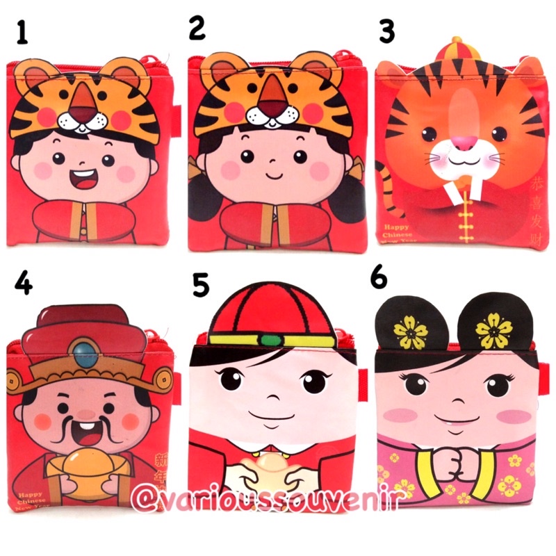 Dompet Angpao Imlek Rabbit Special Edition Mini Shio Kelinci Bunny Tahun 2023 Chinese New Year 3D Imlek Lucu 3D