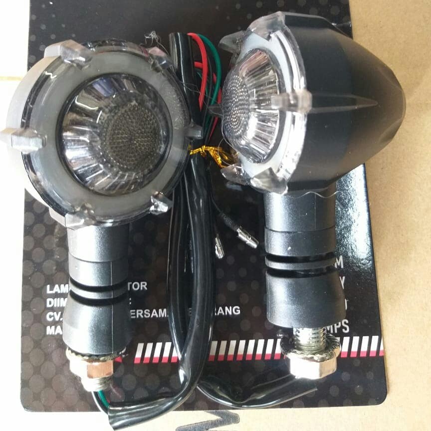 Lampu Sein Sen LED Bulat D-175 Semua Motor Lampu Sein LED Running Flowing UNIVERSAL