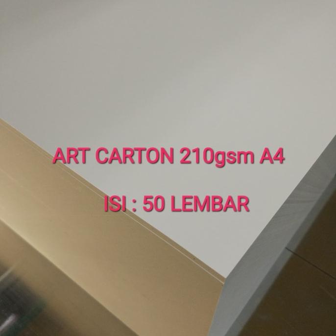 

Promo Awal tahun Kertas art carton/art paper 210 gsm A4 isi 50 lembar Promo Awal tahun