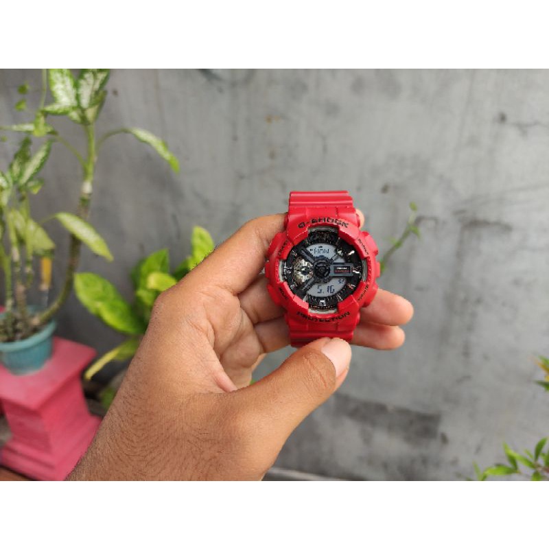 CASIO G-SHOCK GA-110 BNB MERAH ORIGINAL