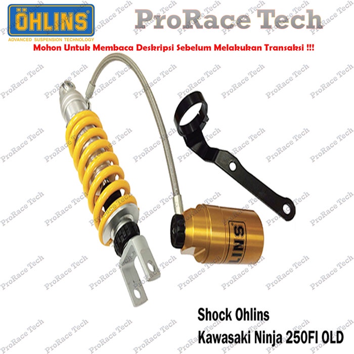 Shock Ohlins TTX Belakang Ninja 250 FI / Z250 FI / N250 R