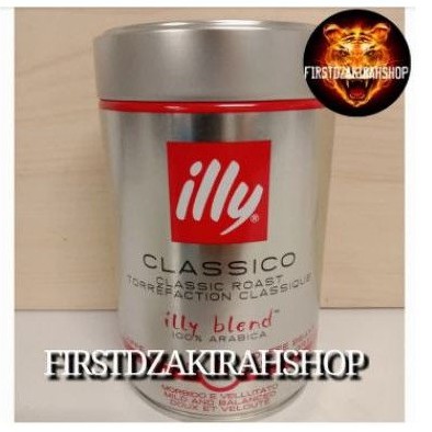 

illy classico illy blend bean 100% arabica 250gr