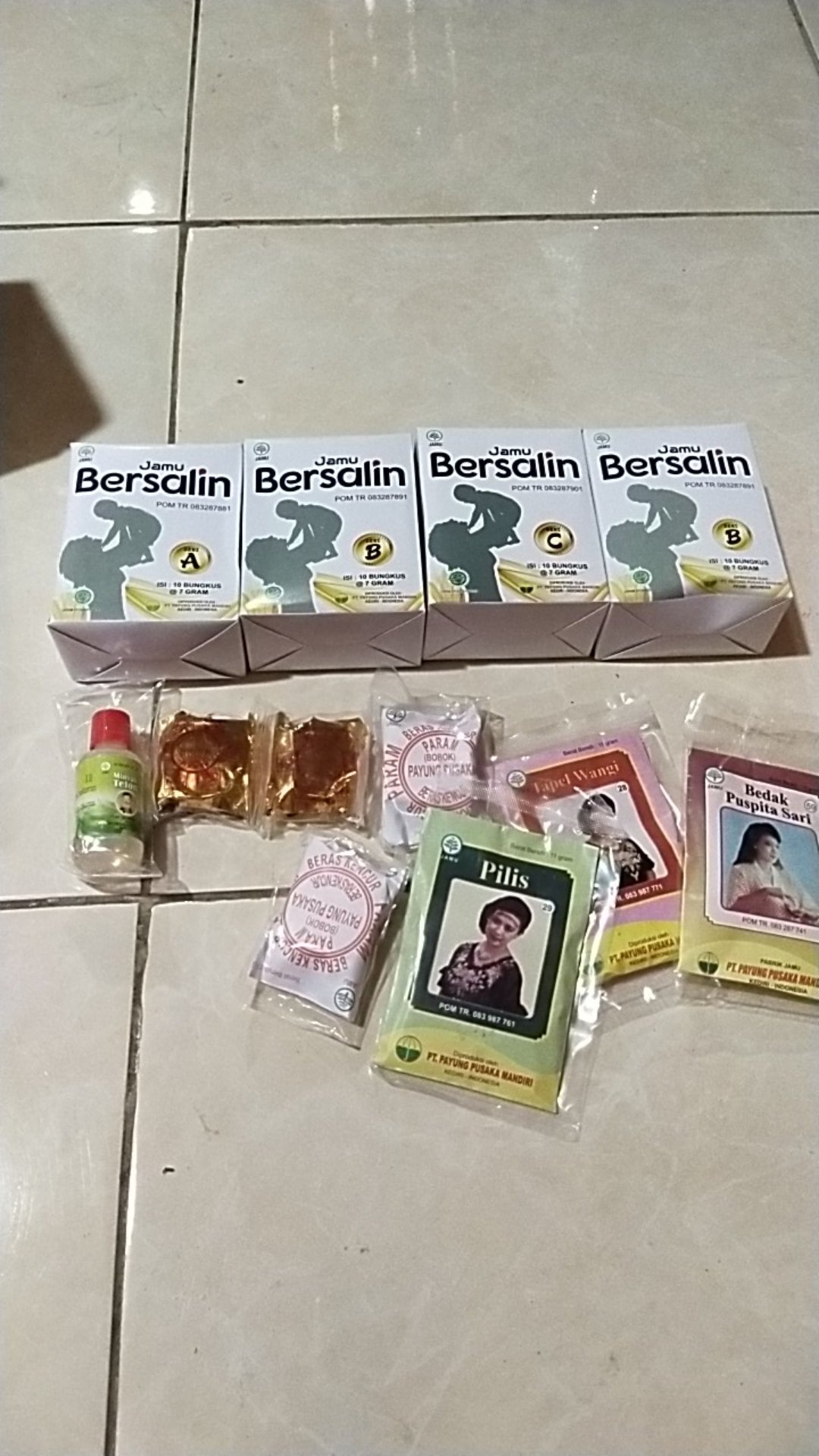 Paket Jamu Habis Bersalin Lengkap 40 Hari Payung Pusaka Mandiri