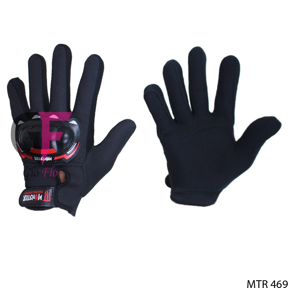 GIOFLO Sarung Tangan Batok Full Finger Black / MTR 469