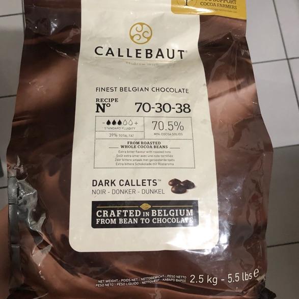 

T9B Callebaut Dark Noir 70,5 % Couverture per 100 gram ∞❀