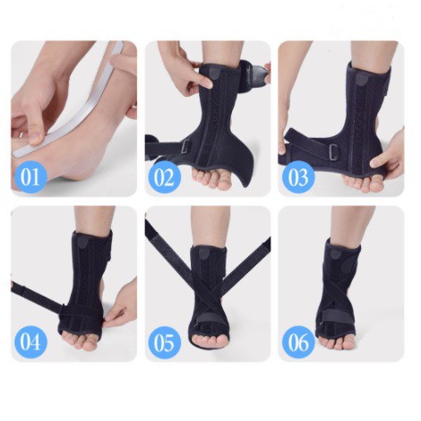 Adjustable Drop Ankle Foot Orthosis dengan bola terapi CTG003