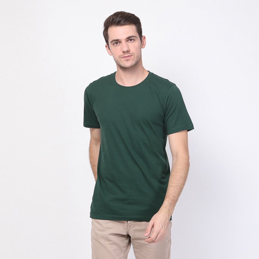 

17Seven Original Kaos Polos Pria Lengan Pendek 004-Basic-Grn