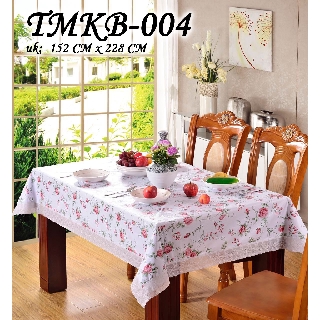 TMKB D TAPLAK MEJA MAKAN JUMBO BESAR TEBAL RENDA 152CM X 