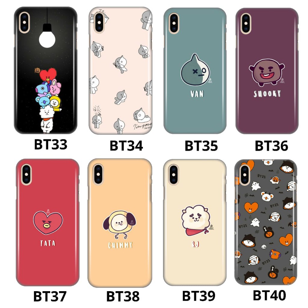 custom case bt21 samsung j3 pro,j5 pro,j7 pro,a2 core,a6,a6 plus,grand prime casing premium bts