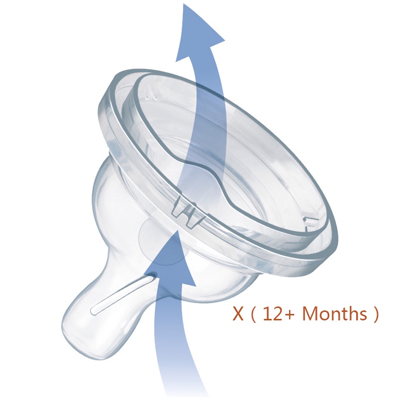 Avent Dot Bayi Botol Susu Classic Bottle Putting Teat Pengaman Anti-gigitan Pacifier-X（12+ Months）#1