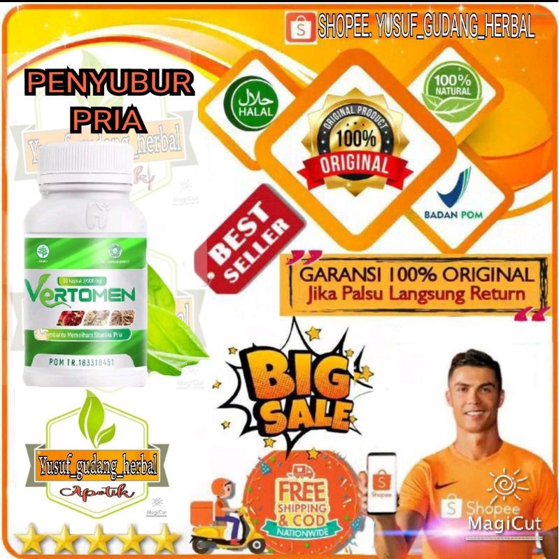 VERTOMEN OBAT HERBAL PENYUBUR PRIA