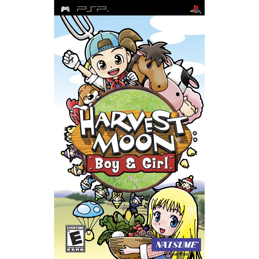 PSP Game ROM - Harvest Moon: Boy & Girl