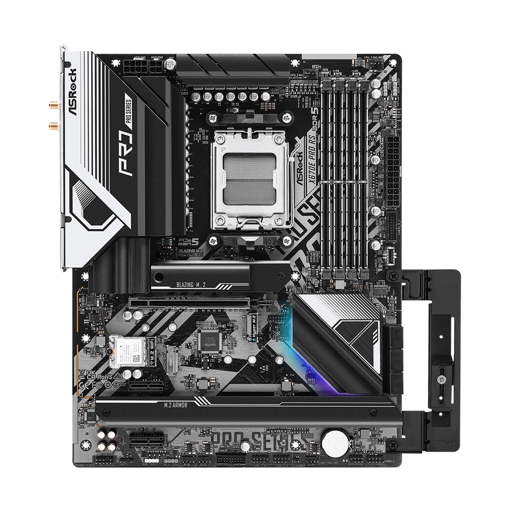 ASRock X670E Pro RS | Motherboard AMD X670 DDR5 AM5 Ryzen 7000