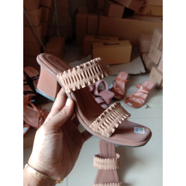 Sandal wanita higheels model terbaru sepatu pesta