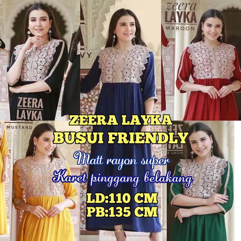 DASTER ARAB RENDA ZEERA LAYKA / DASTER BUSUI / DASTER RENDA MURAH / DASTER DAILY / DASTER TURKI