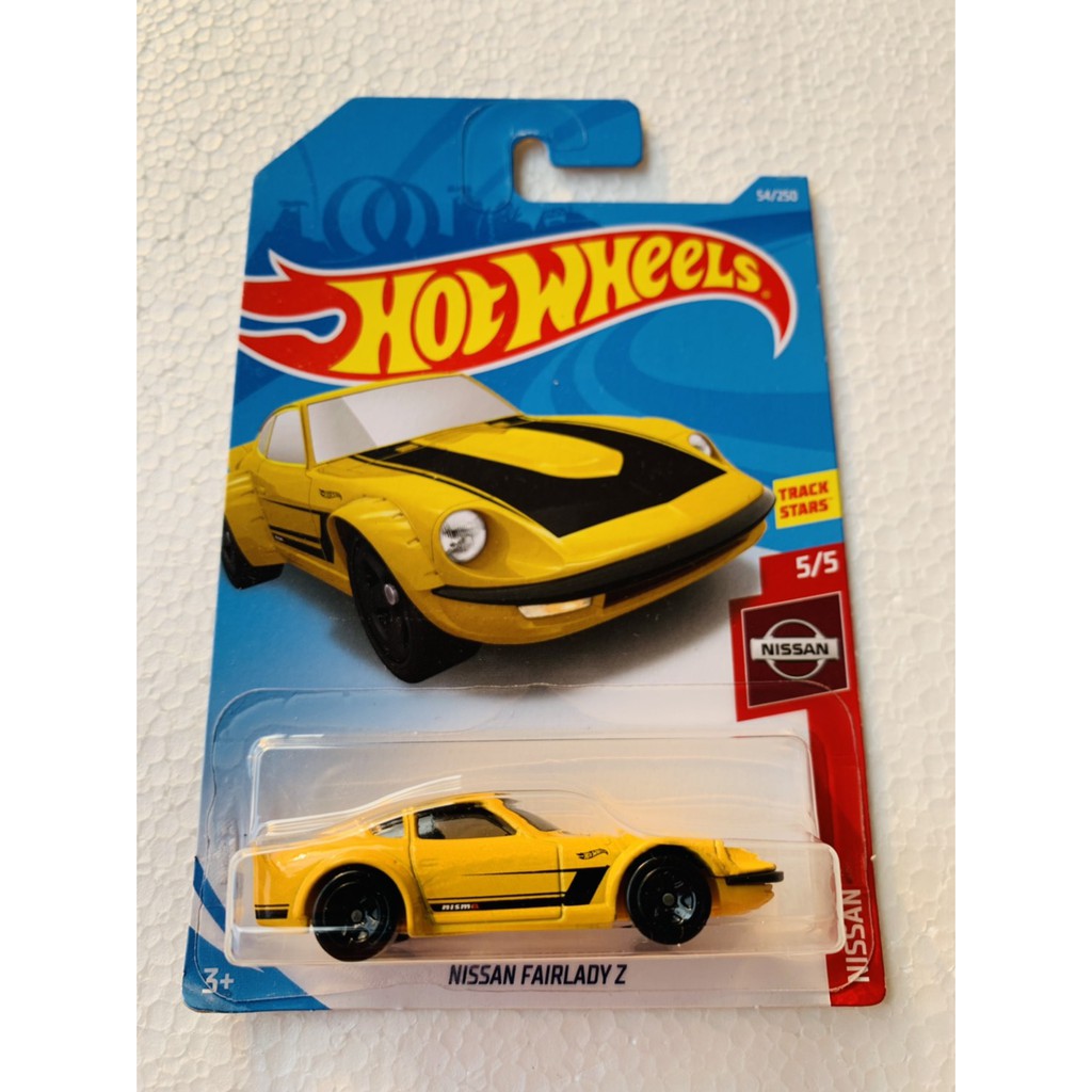HOT WHEELS HOTWHEELS NISSAN FAIRLADY Z KUNING DIECAST MOBIL HOTWEELS NISAN LANGKA MURAH TRACK STARS