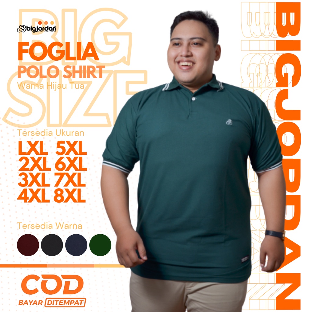 BIG JORDAN polo shirt big size XXXL 4XL 5XL 6XL 7XL 8XL kaos kerah pria jumbo 3XL XXXXL XXXXXL XXXXX
