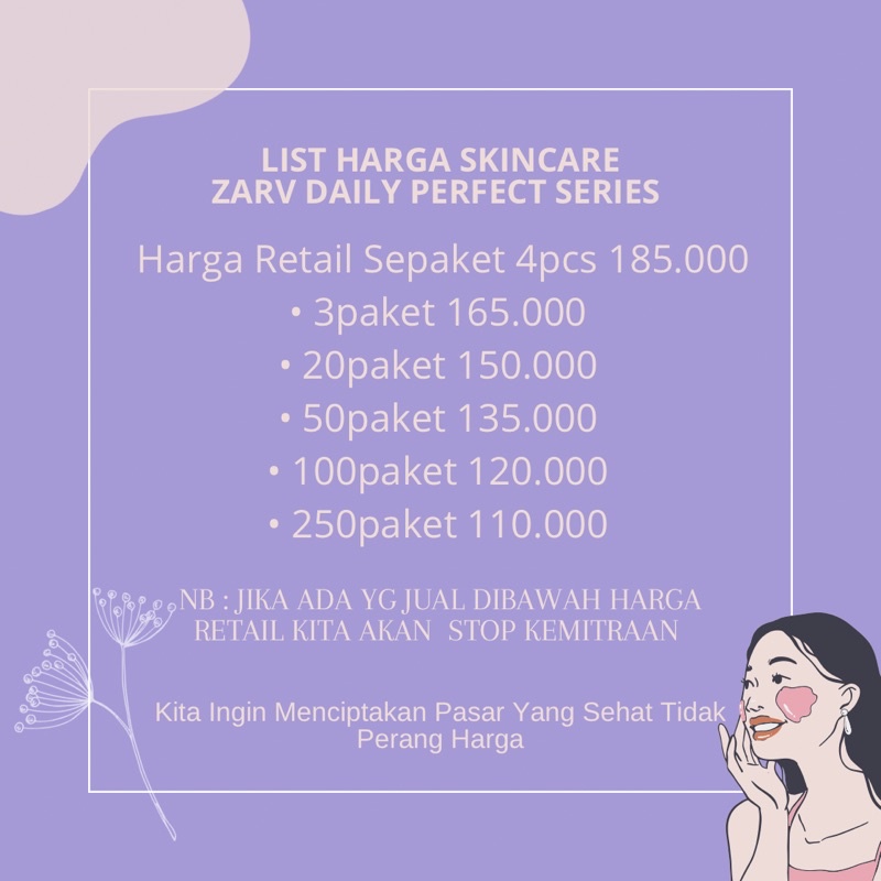 TERLARIS‼️ PAKET GLOWING PERFECT SERIES ZARV/ PAKET WHITENING / PAKET ACNE GLOWING / PAKET BRIGHTENING// zarv.skincare-2