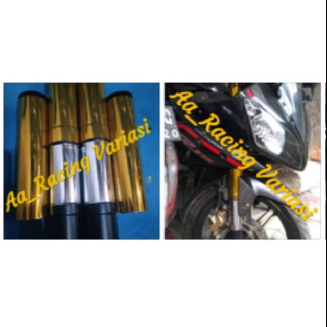 Cover shock R15 V2 model atas bawah