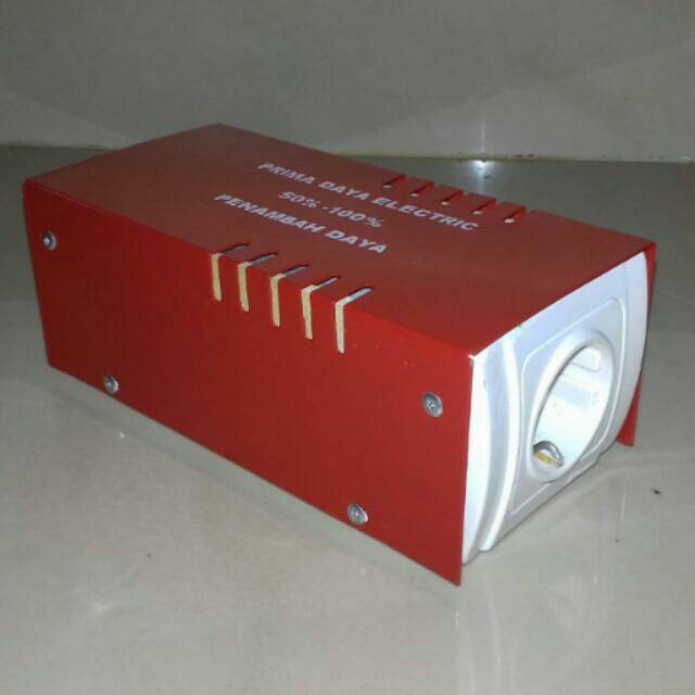 PENGHEMAT LISTRIK DAN PENAMBAH DAYA OTOMATIS