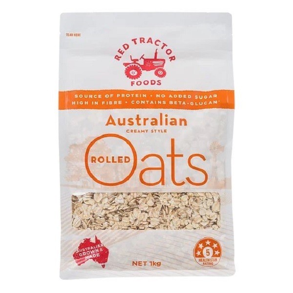 

Red Tractor Australian Rolled Oats Creamy Style 1Kg