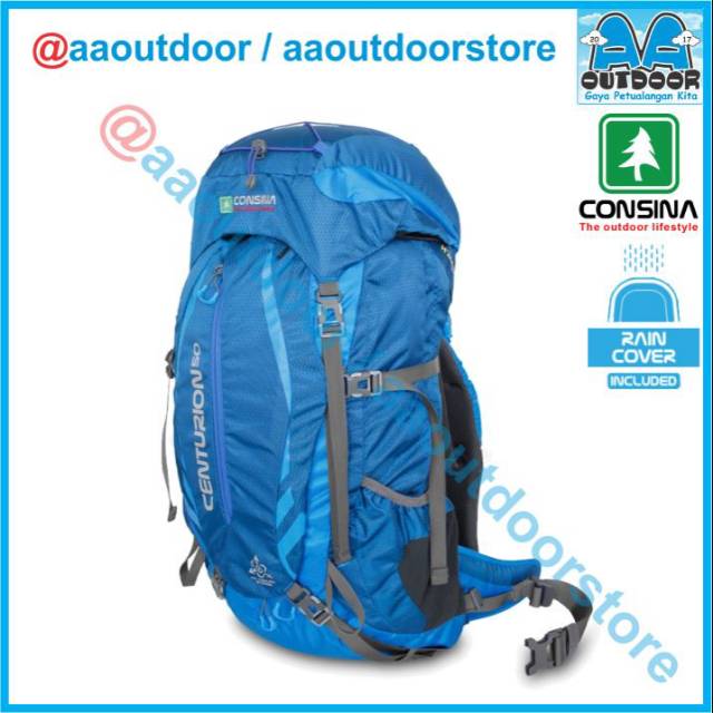 Carrier Consina Centurion 50 l liter tas gunung outdoor Carrier Consina Centurion 50 l liter tas gunung outdoor